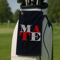 Soul Mate Matching Couples For Mr Golf Towel thumb 2