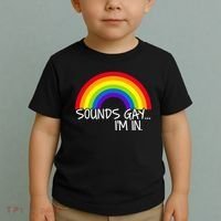Sounds Gay I'm In Funny LGBT Toddler T-Shirt thumb 2