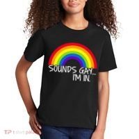 Sounds Gay I'm In Funny LGBT Kids T-Shirt thumb 2