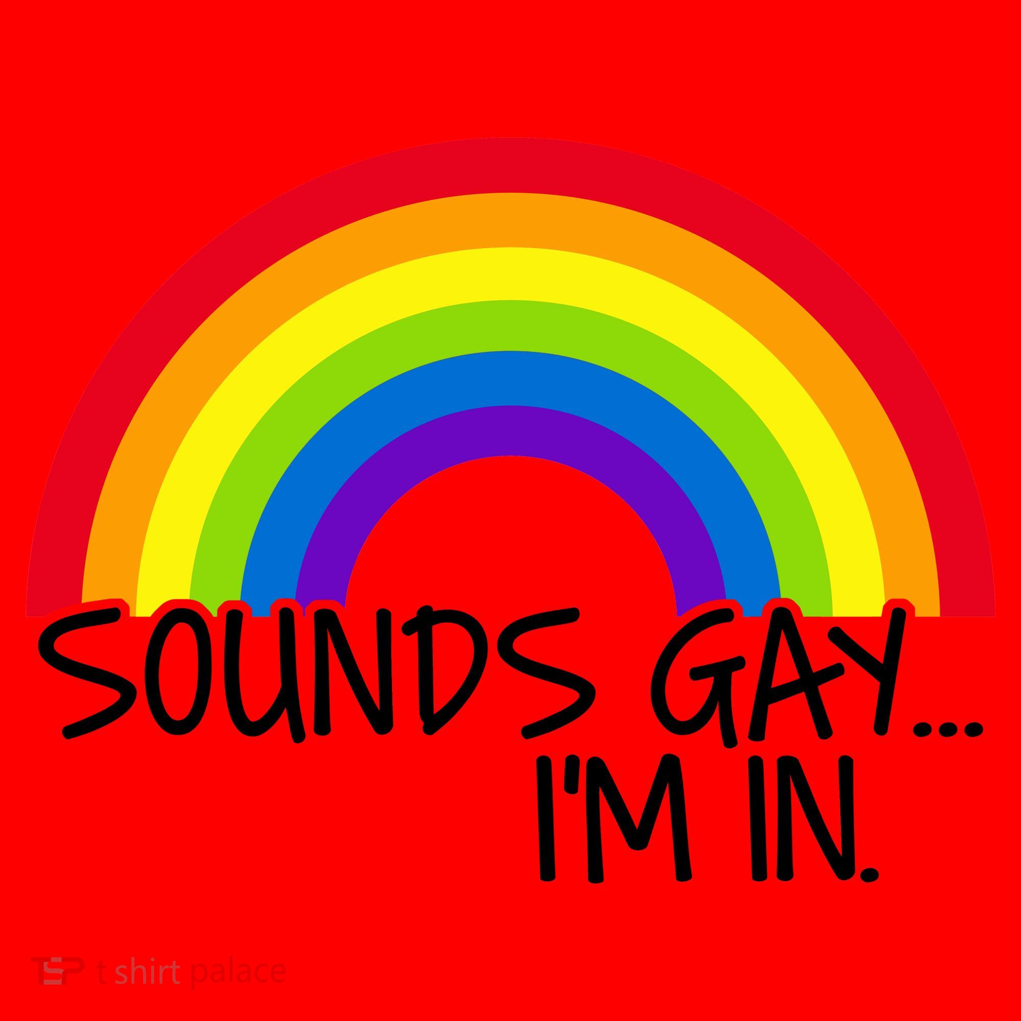 Sounds Gay I'm In Funny LGBT Santa Hat