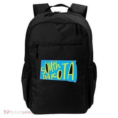 South Dakota Hand Drawn State Outline Backpack