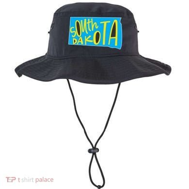 South Dakota Hand Drawn State Outline Bucket Hat