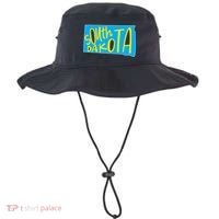 South Dakota Hand Drawn State Outline Bucket Hat thumb 0