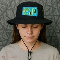 South Dakota Hand Drawn State Outline Bucket Hat thumb 3