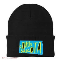 South Dakota Hand Drawn State Outline Beanie thumb 0