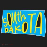 South Dakota Hand Drawn State Outline Beanie thumb 2