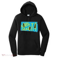 South Dakota Hand Drawn State Outline Women's Hoodie thumb 0