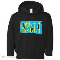 South Dakota Hand Drawn State Outline Toddler Hoodie thumb 0