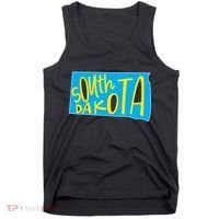 South Dakota Hand Drawn State Outline Tank Top thumb 0