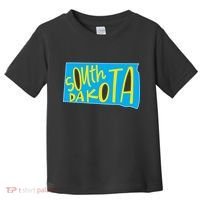 South Dakota Hand Drawn State Outline Toddler T-Shirt thumb 0