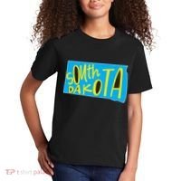 South Dakota Hand Drawn State Outline Kids T-Shirt thumb 2