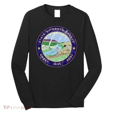South Dakota Seal Long Sleeve Shirt