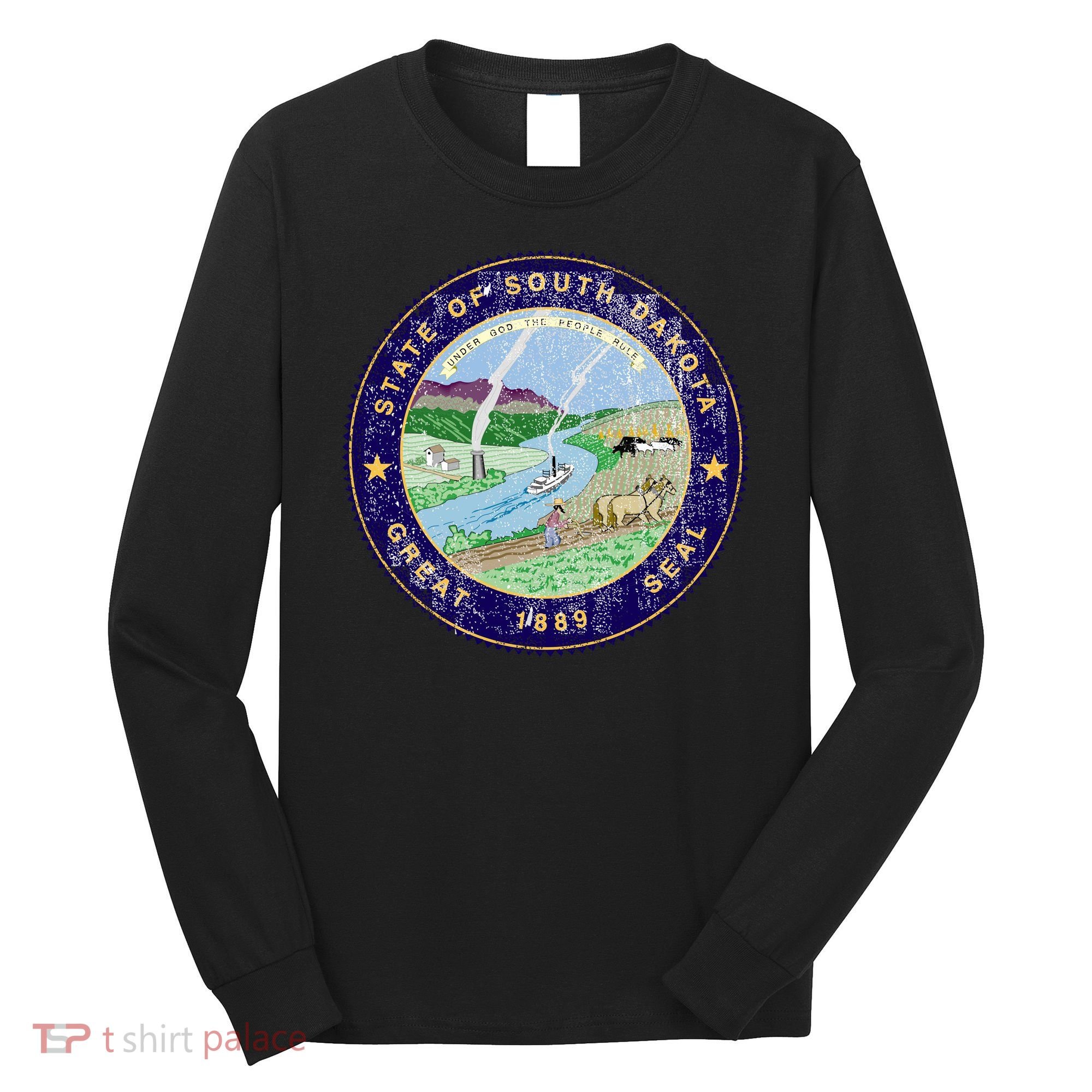 South Dakota Seal Long Sleeve Shirt
