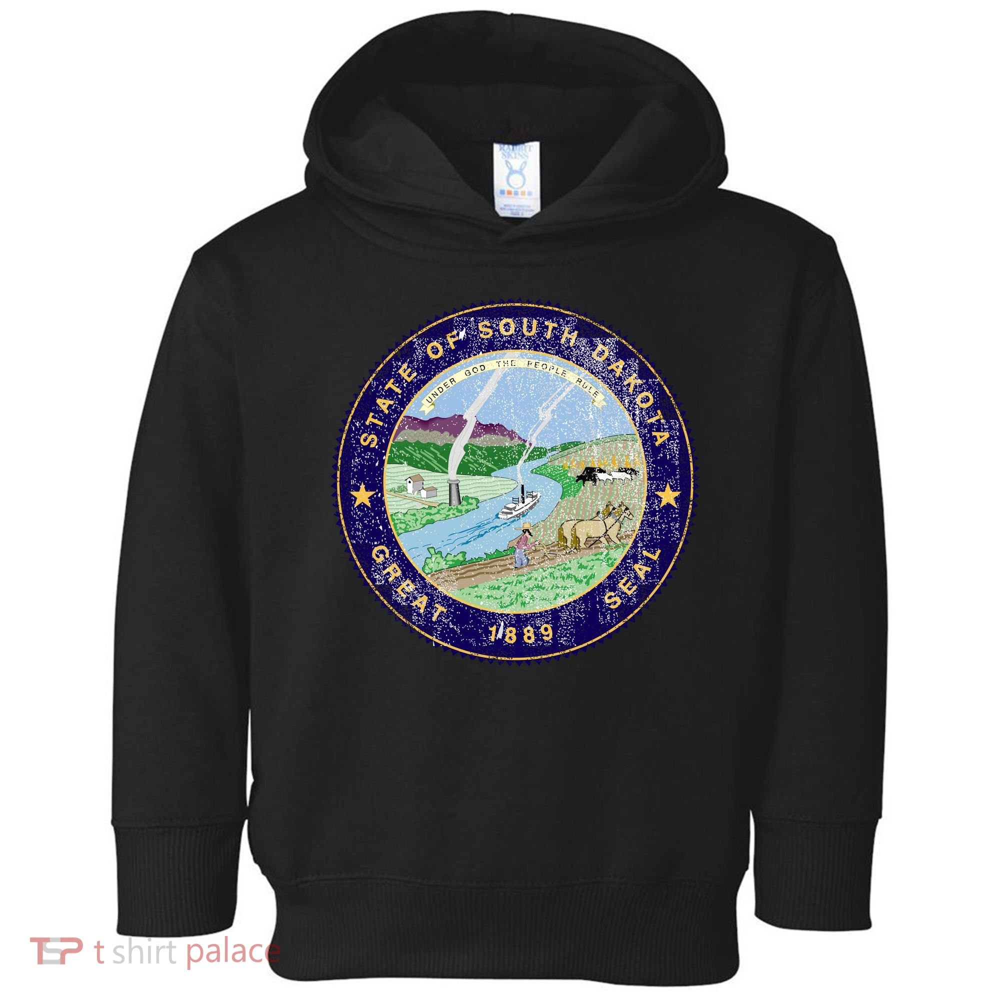 South Dakota Seal Toddler Hoodie