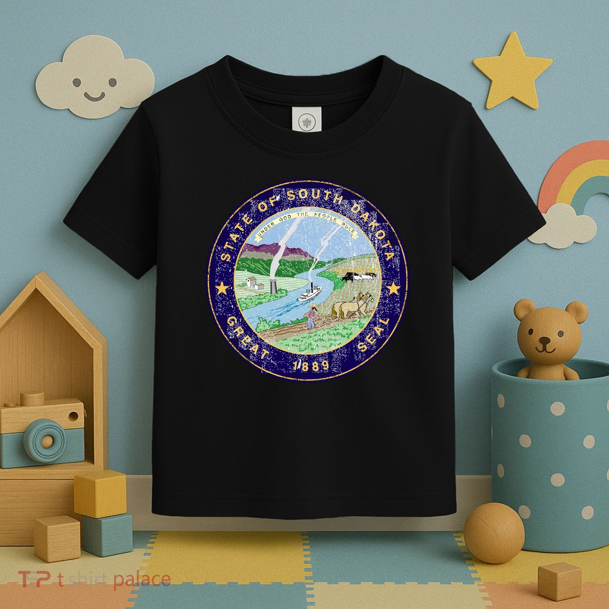 South Dakota Seal Toddler T-Shirt