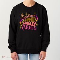 Southern Charmed Legally Armed 2nd Amendment Women's Sweatshirt thumb 0