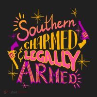 Southern Charmed Legally Armed 2nd Amendment Women's Sweatshirt thumb 2