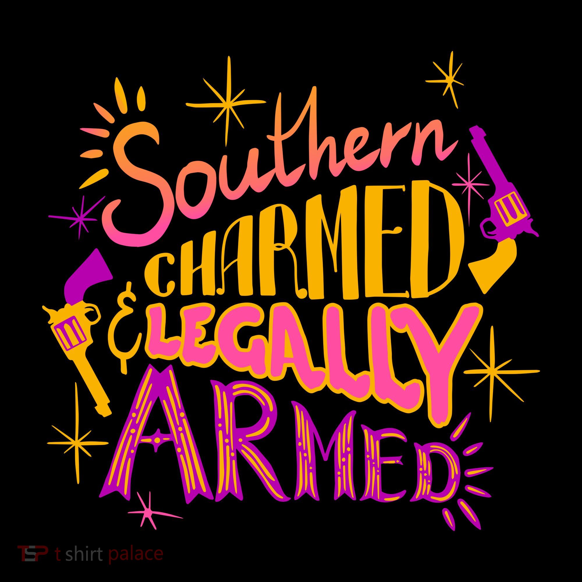 Southern Charmed Legally Armed 2nd Amendment Hoodie