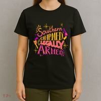 Southern Charmed Legally Armed 2nd Amendment T-Shirt thumb 4