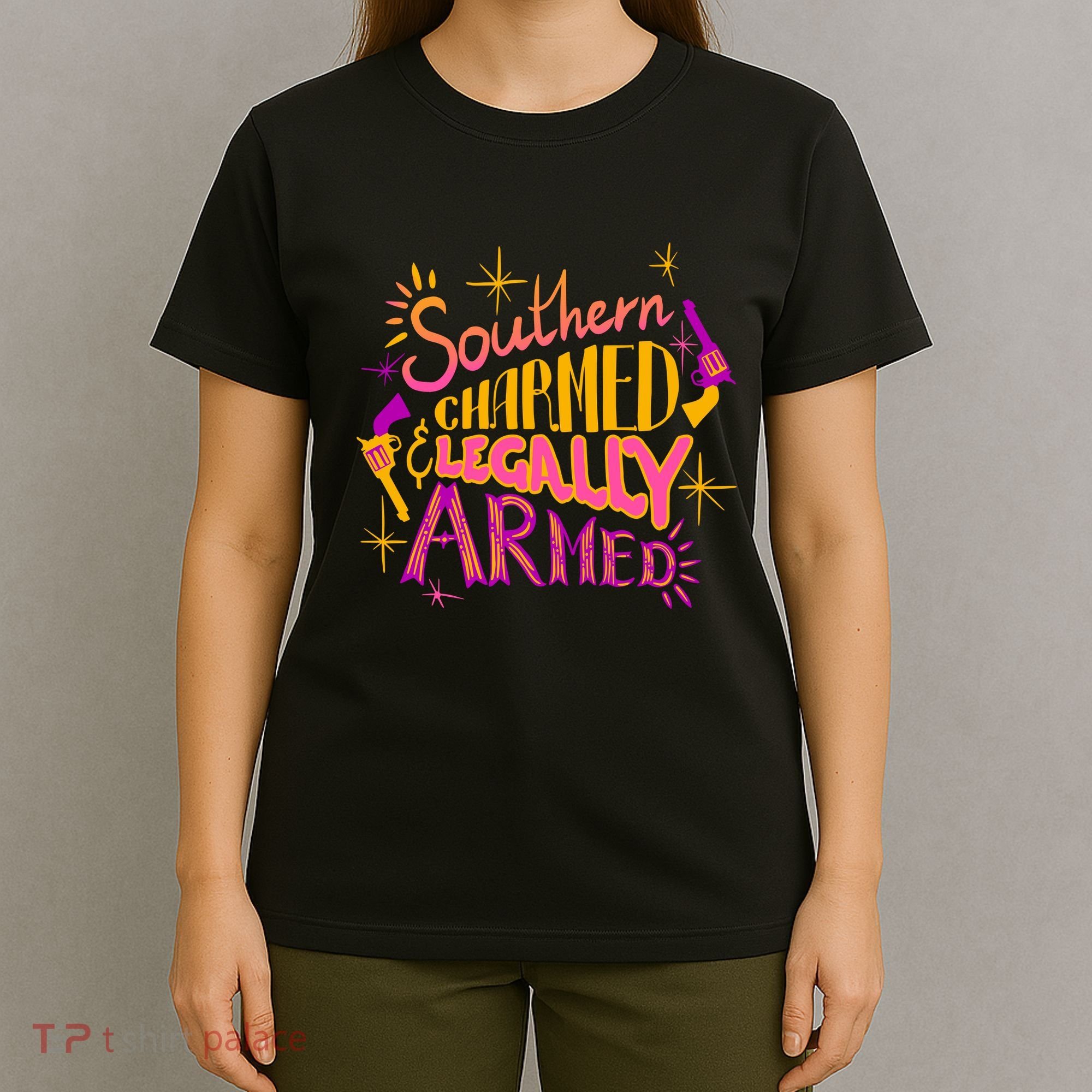 Southern Charmed Legally Armed 2nd Amendment T-Shirt