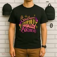 Southern Charmed Legally Armed 2nd Amendment T-Shirt thumb 6