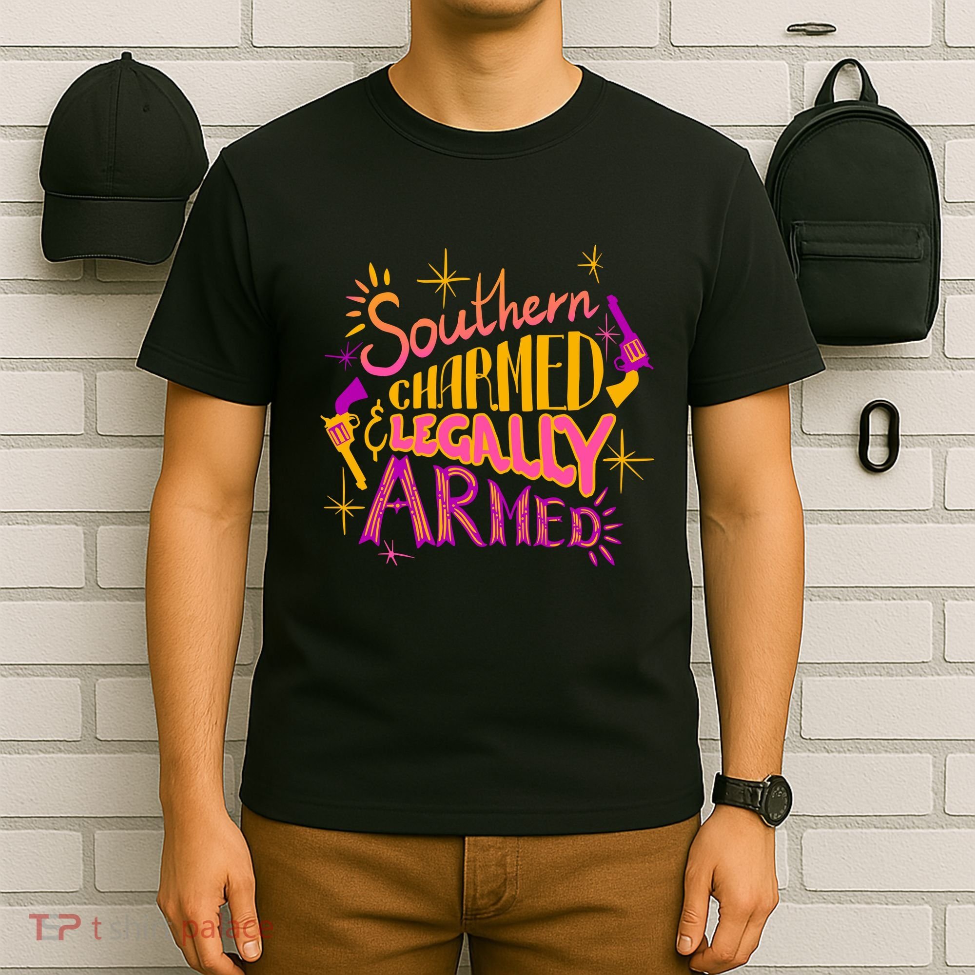 Southern Charmed Legally Armed 2nd Amendment T-Shirt