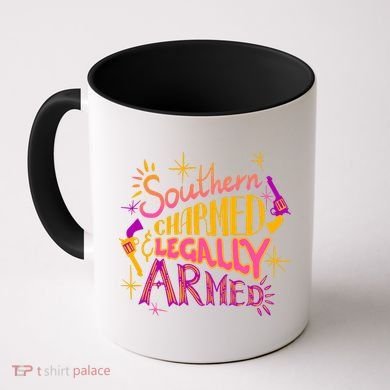 Southern Charmed Legally Armed 2nd Amendment Coffee Mug