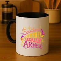 Southern Charmed Legally Armed 2nd Amendment Coffee Mug thumb 4