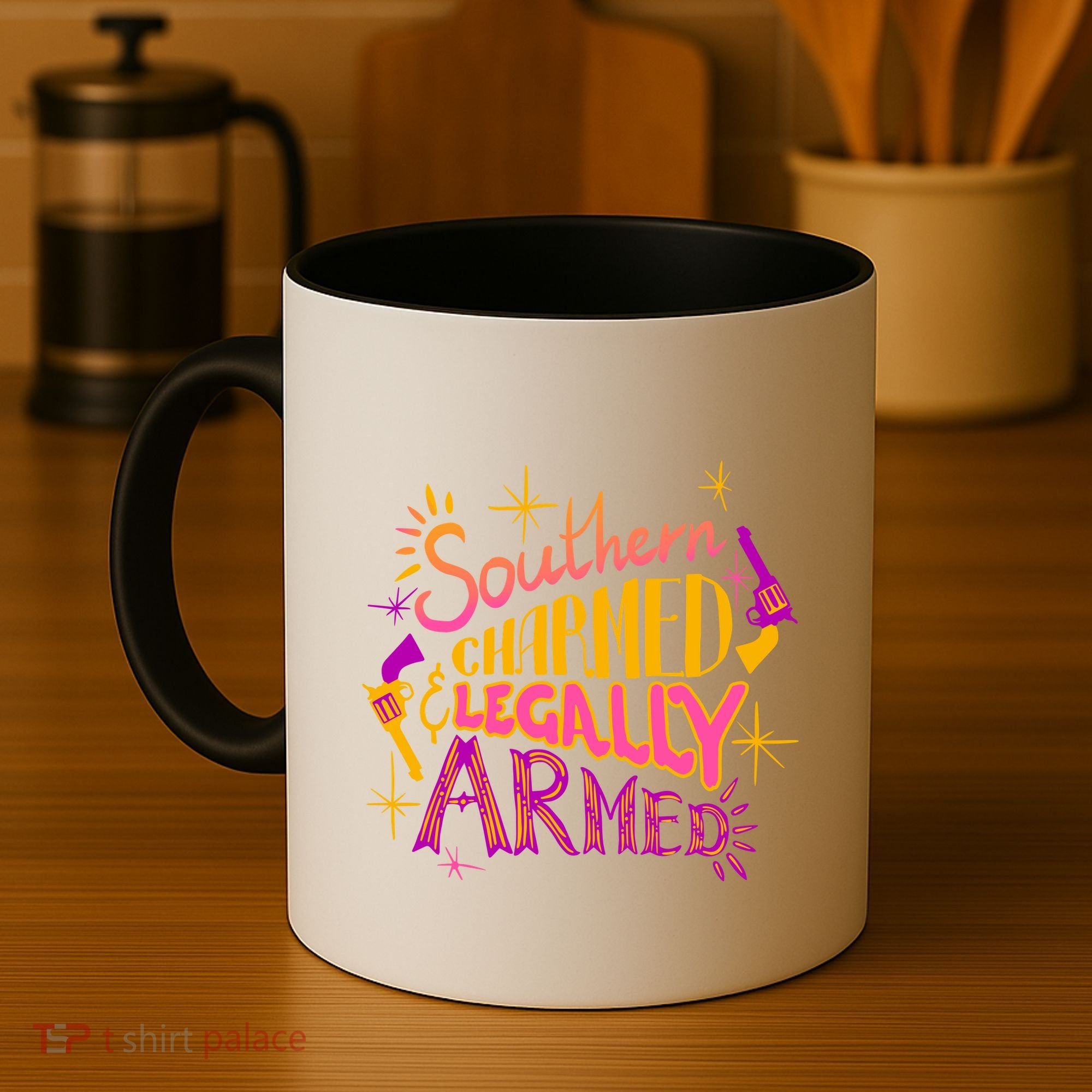 Southern Charmed Legally Armed 2nd Amendment Coffee Mug