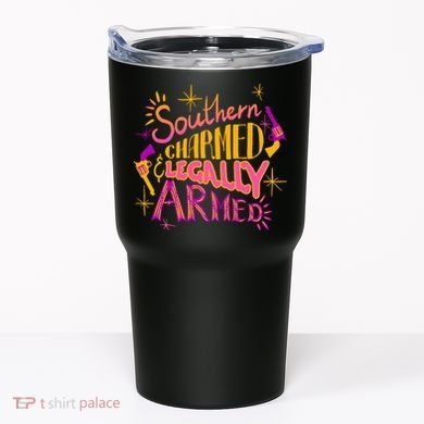 Southern Charmed Legally Armed 2nd Amendment Tumbler