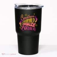 Southern Charmed Legally Armed 2nd Amendment Tumbler thumb 0