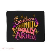 Southern Charmed Legally Armed 2nd Amendment Mousepad thumb 0