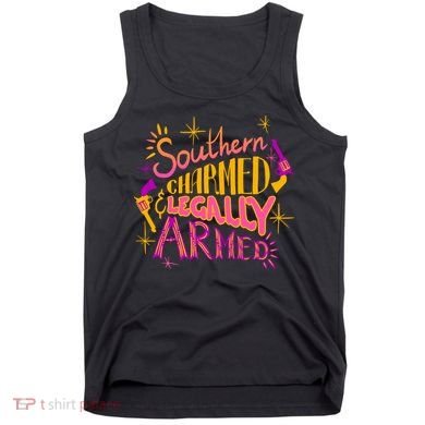 Southern Charmed Legally Armed 2nd Amendment Tank Top