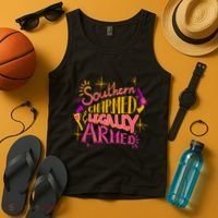 Southern Charmed Legally Armed 2nd Amendment Tank Top thumb 4