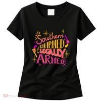 Southern Charmed Legally Armed 2nd Amendment Women's T-Shirt thumb 0
