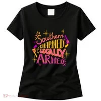 Southern Charmed Legally Armed 2nd Amendment Women's T-Shirt thumb 0