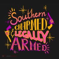Southern Charmed Legally Armed 2nd Amendment Kids Hoodie thumb 5