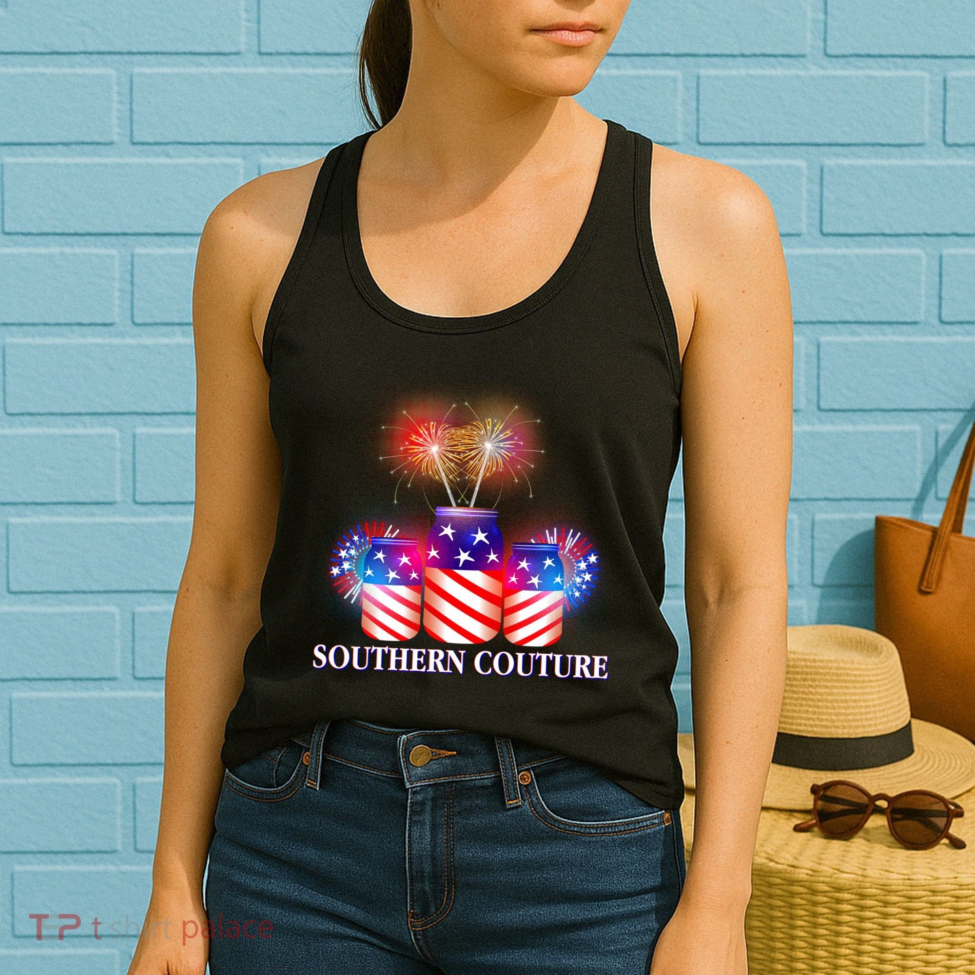 Southern Couture July 4th Women's Tank Top