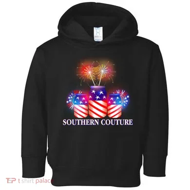 Southern Couture July 4th Toddler Hoodie