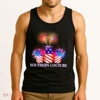 Southern Couture July 4th Tank Top thumb 3