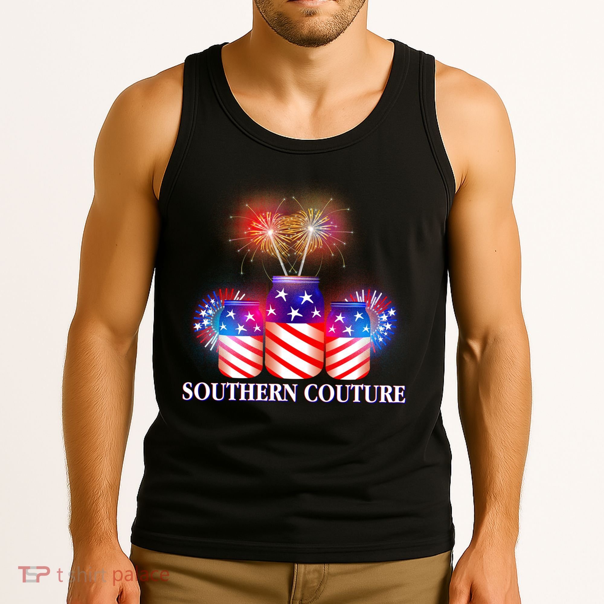 Southern Couture July 4th Tank Top