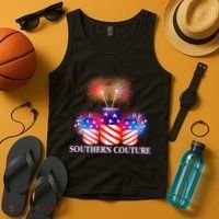 Southern Couture July 4th Tank Top thumb 4