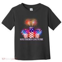 Southern Couture July 4th Toddler T-Shirt thumb 0