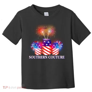 Southern Couture July 4th Toddler T-Shirt