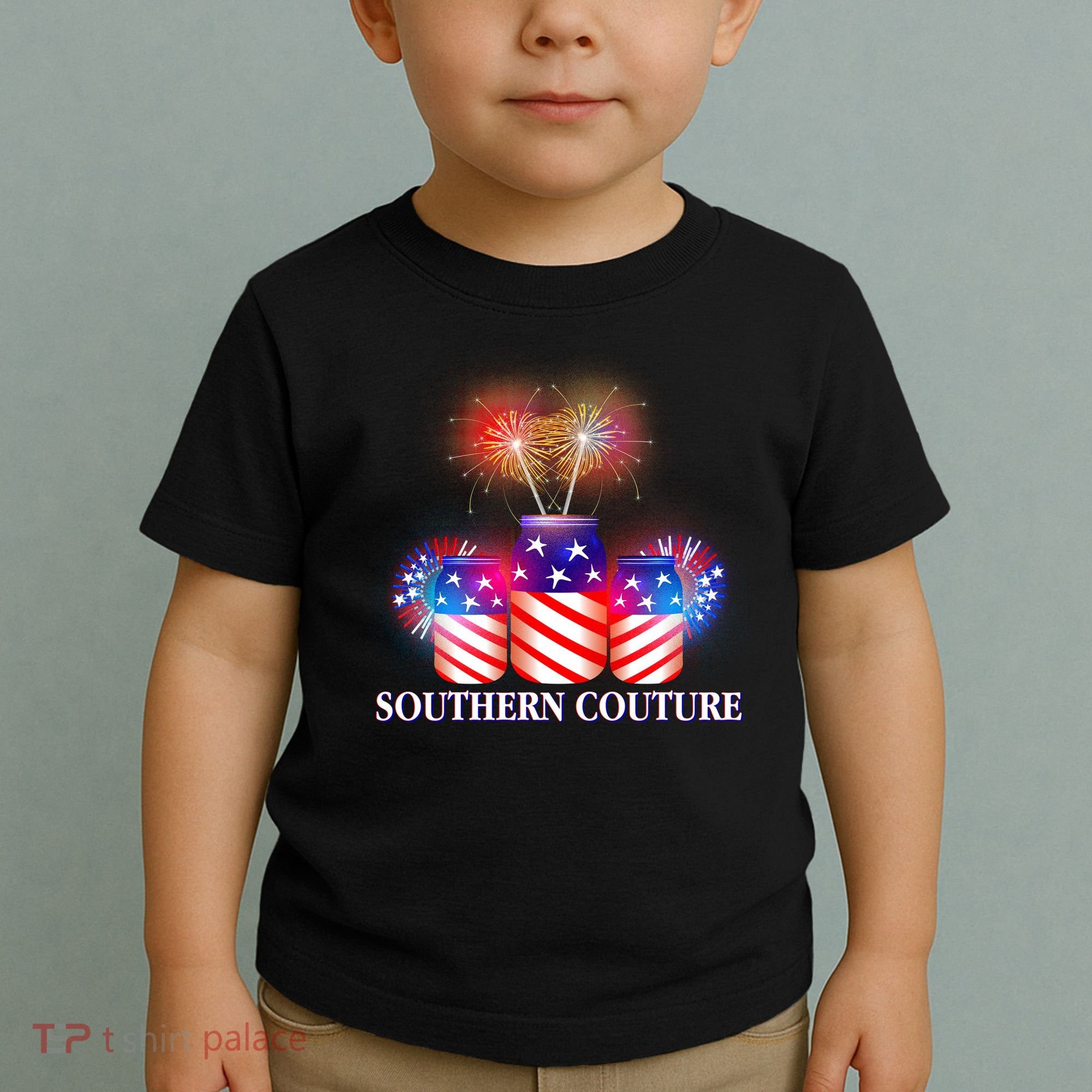 Southern Couture July 4th Toddler T-Shirt