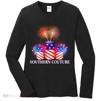 Southern Couture July 4th Women's Long Sleeve Shirt thumb 0