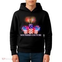 Southern Couture July 4th Kids Hoodie thumb 4