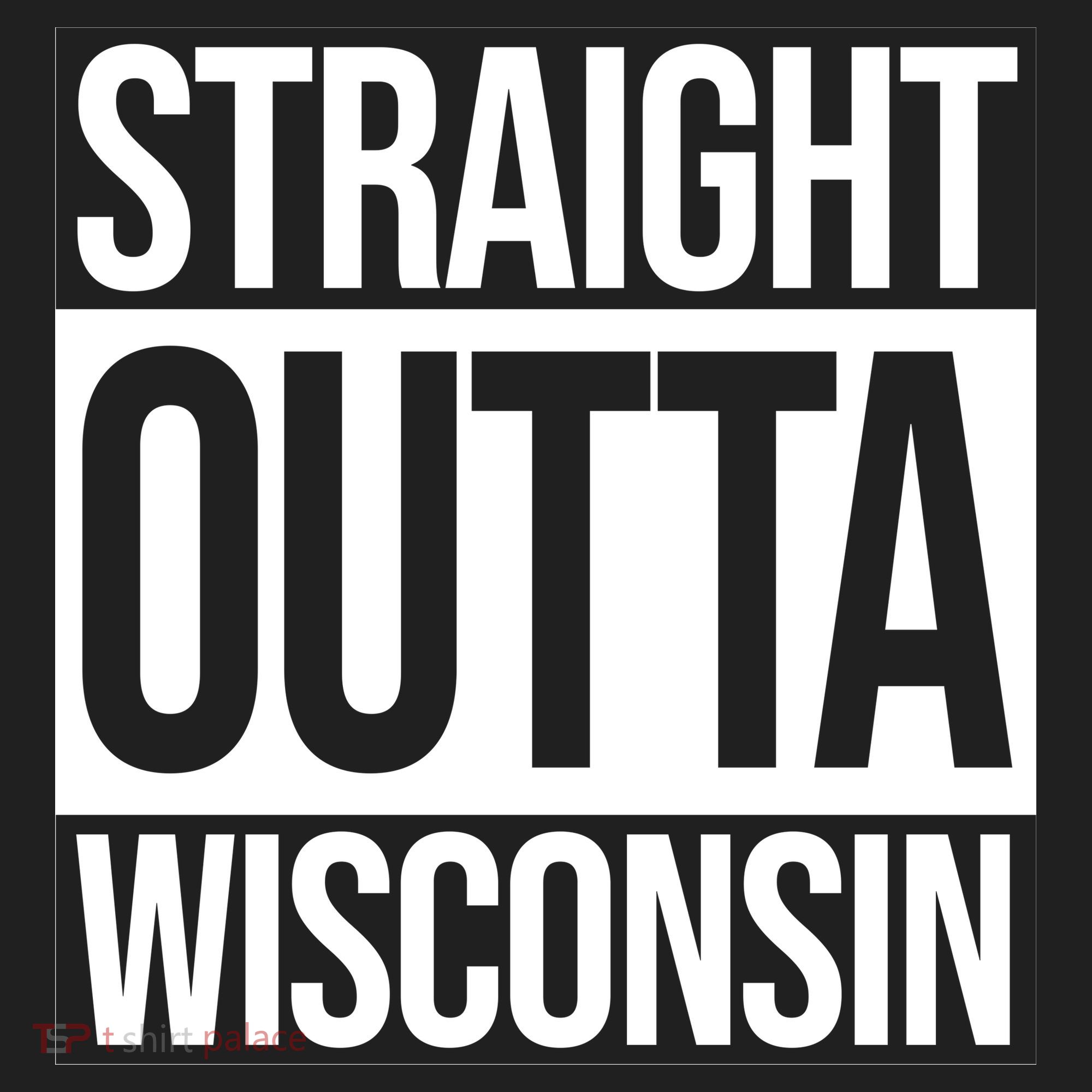 Straight Outta Wisconsin Women's Sweatshirt