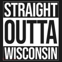 Straight Outta Wisconsin USA-Made Doggie Bandana thumb 2