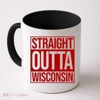 Straight Outta Wisconsin Coffee Mug thumb 0